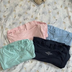 BUNDLE! Four vineyard vines t-shirts. Three xs and one small. Various colors.